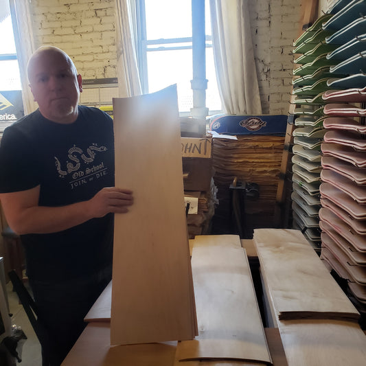 Putting away 2,000lbs of veneers🌲🛹