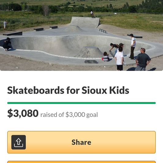Getting ready for the Sioux kids project!