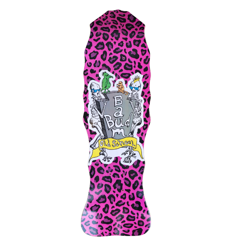 Bud Baum Pink Leopard Deck