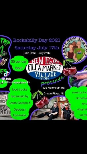 See you on Sat, 7/17 @Rockabilly Day Flea Market!