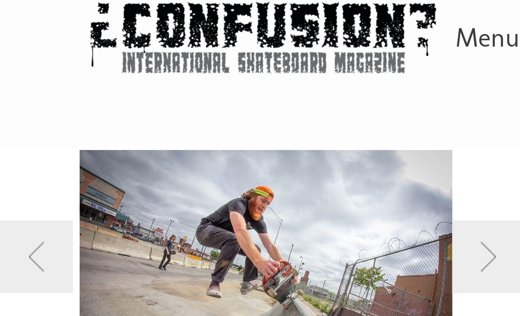 Team Rider Greg Pachell on Confusion Magazine