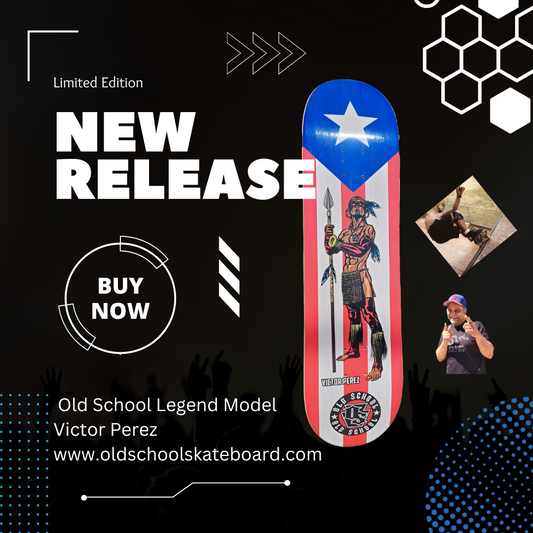 New Release! Old School Legend Model Victor Perez "Tiano" Popsicle